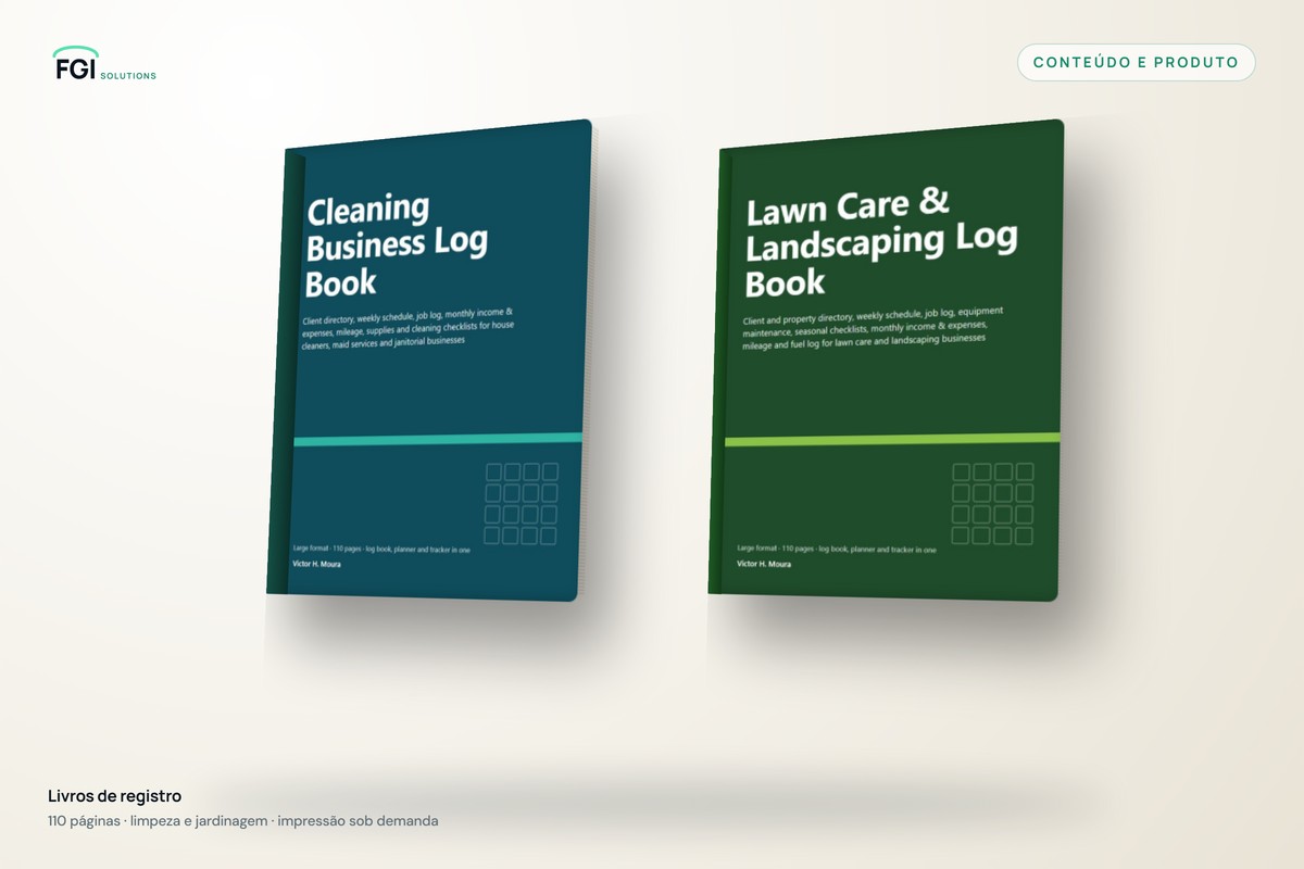 Log books for service businesses